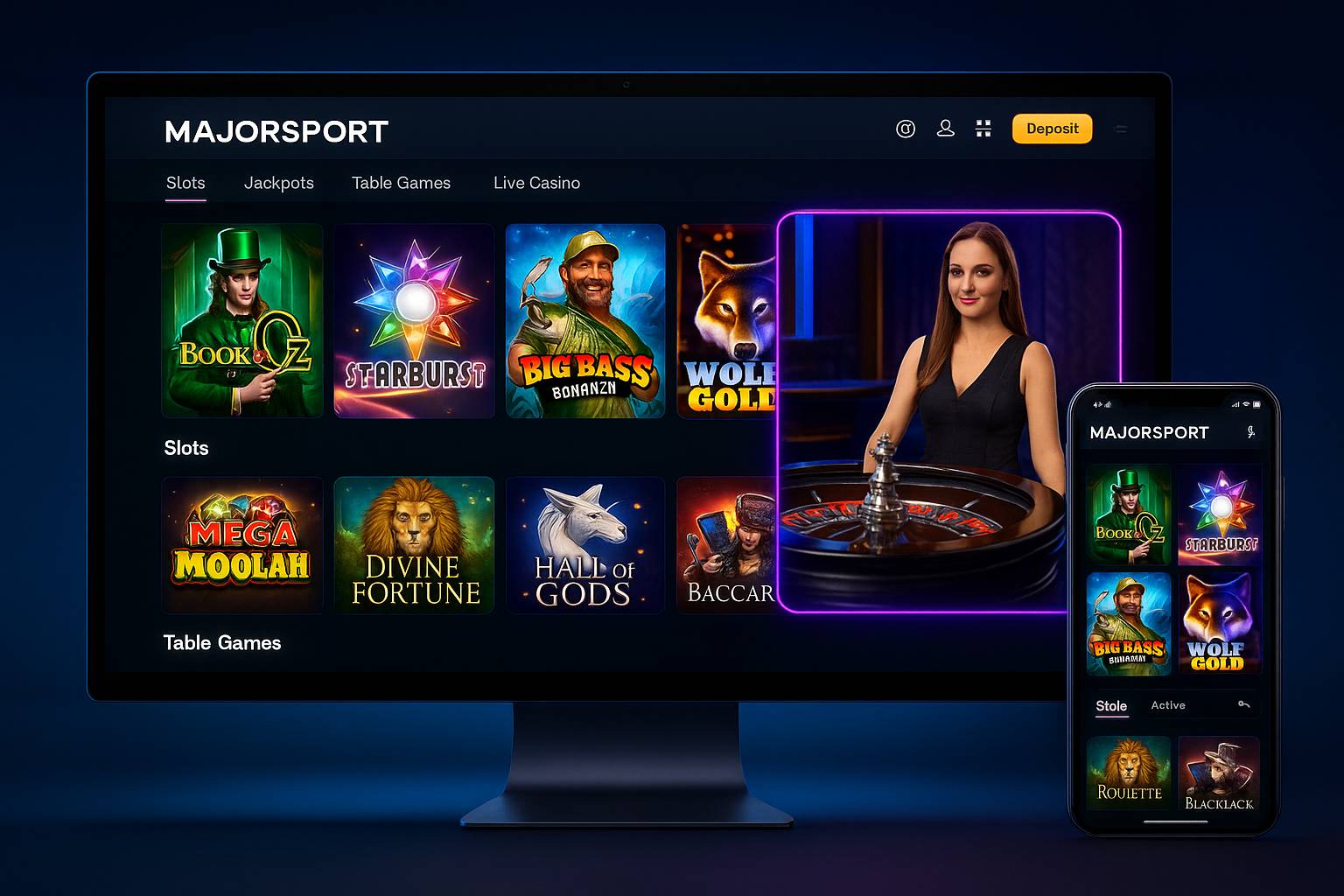 
                                Cassino Online MAJORSPORT