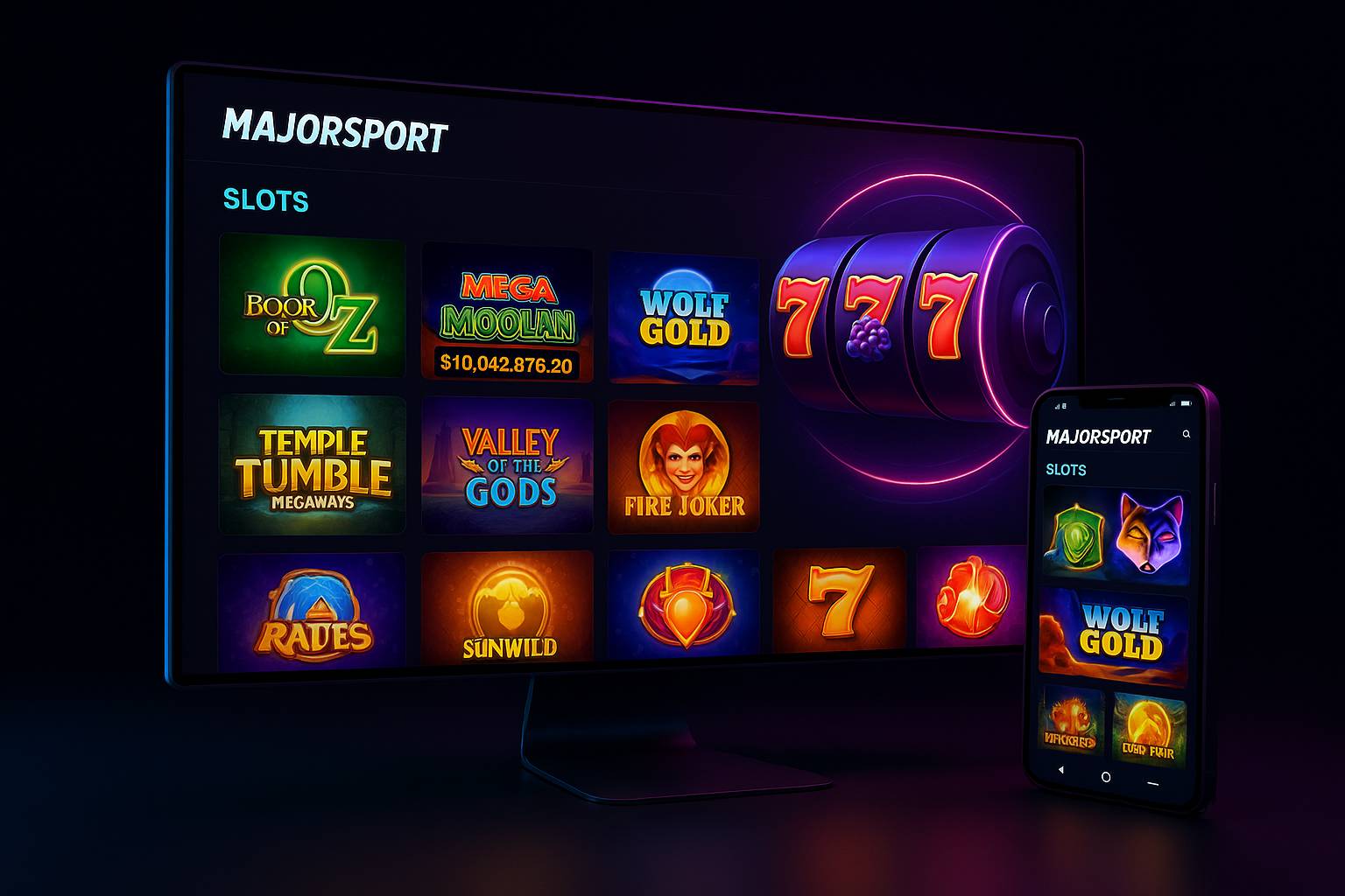 Jogos de Slot no Casino Online MAJORSPORT